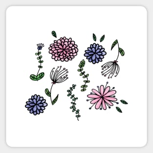 Pressed Flowers Sticker